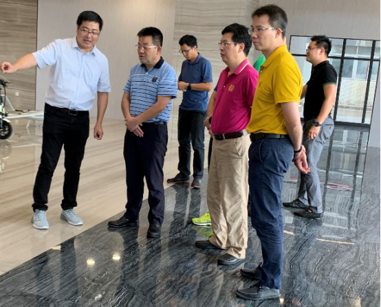 Main leaders of Nanhai District visit Foshan Pearl hydrogen energy Co., Ltd.
